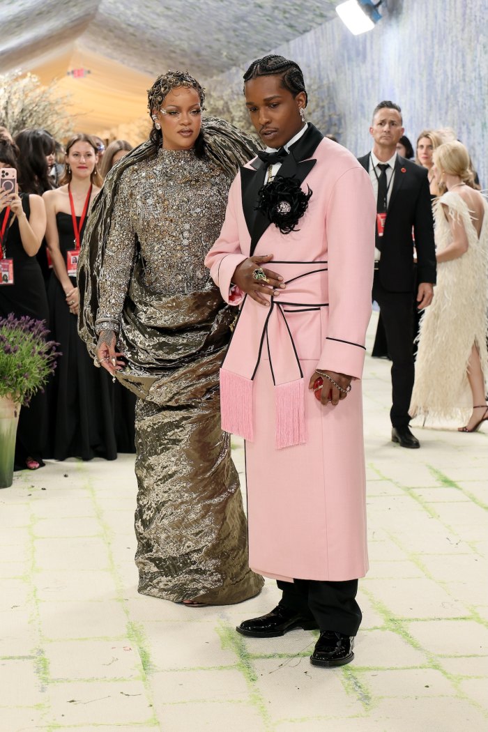 Rihanna, ASAP Rocky Arrive Fashionably Late to Met Gala 2026