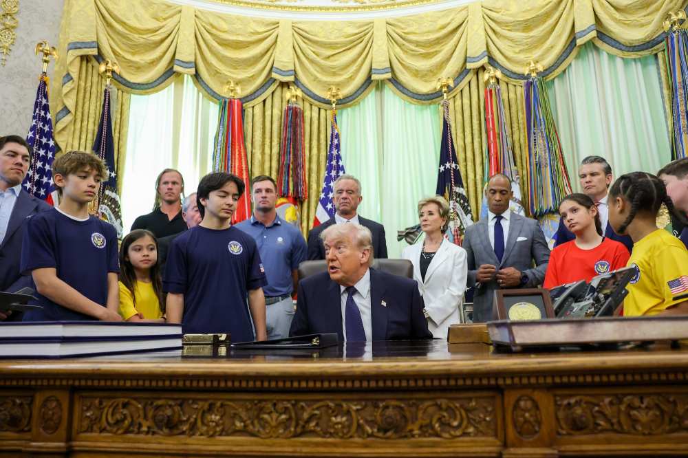 President Trump Dashes Childs Volleyball Dreams Soccer Might Be Better