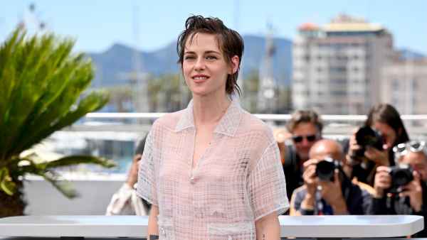 Kristen Stewart Breaks Cannes Dress Code in Sheer Top