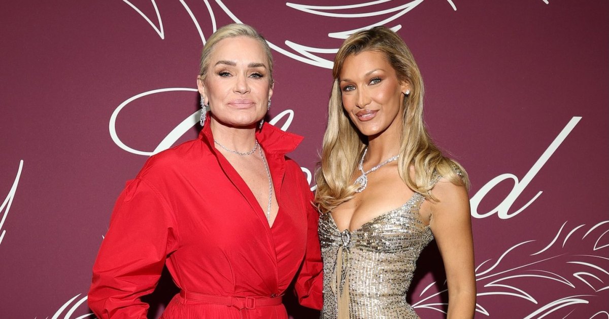 Yolanda Hadid Makes Rare Red Carpet Appearance With Daughter Bella at Cannes Film Festival