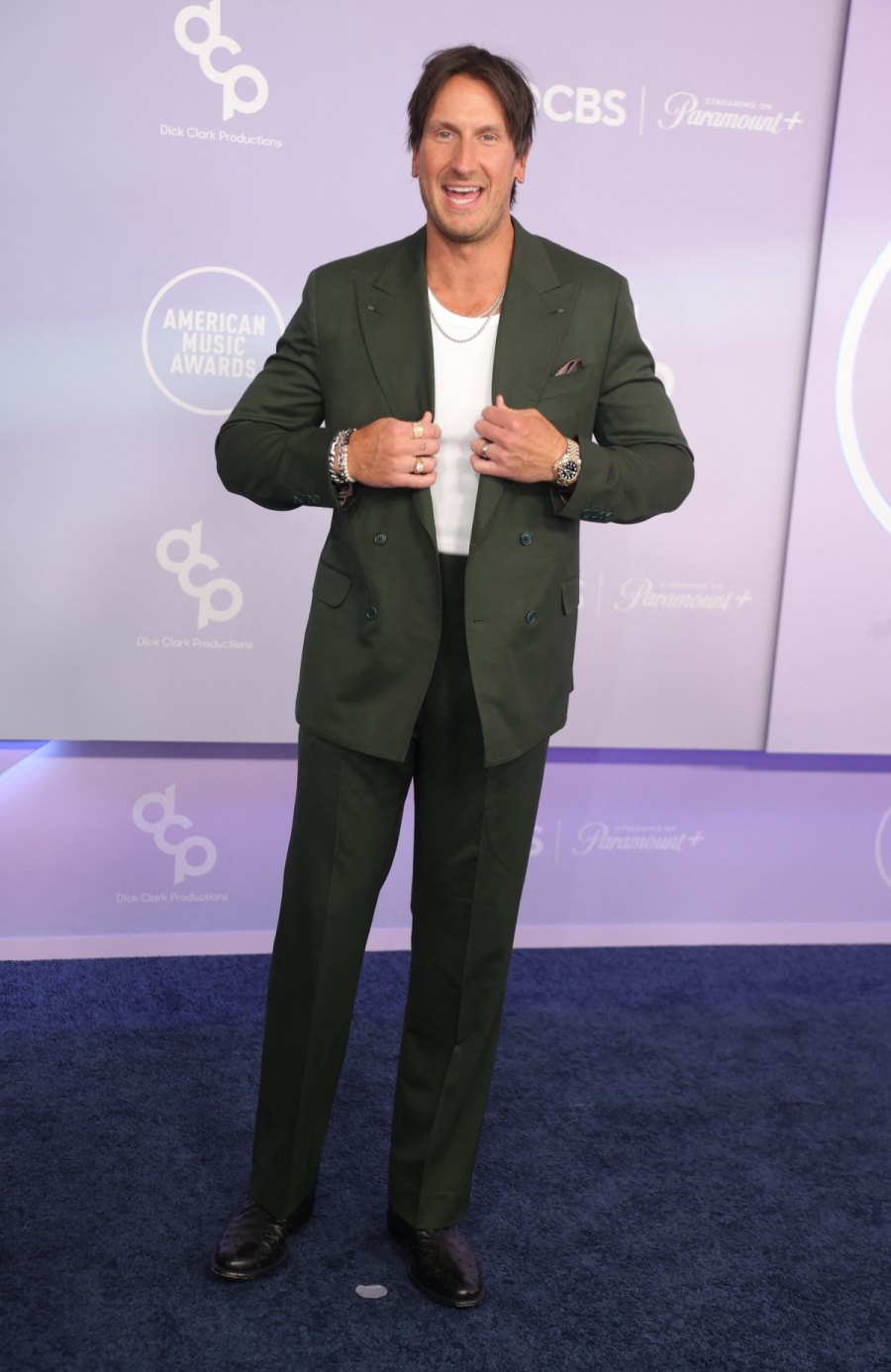 Russell Dickerson Arrival Red Carpet American Music Awards 2026 AMA