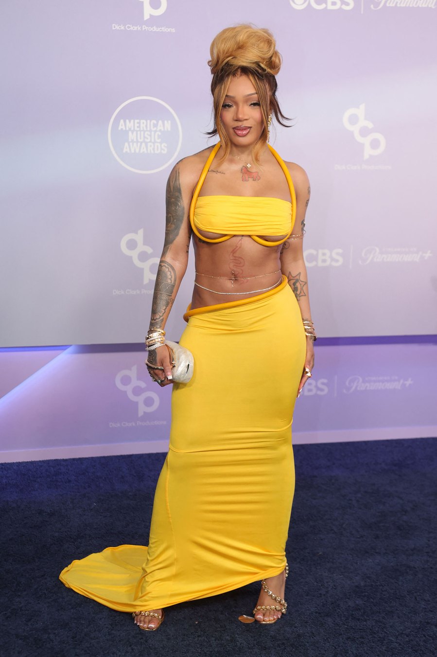 GloRilla Arrival Red Carpet American Music Awards 2026 AMA