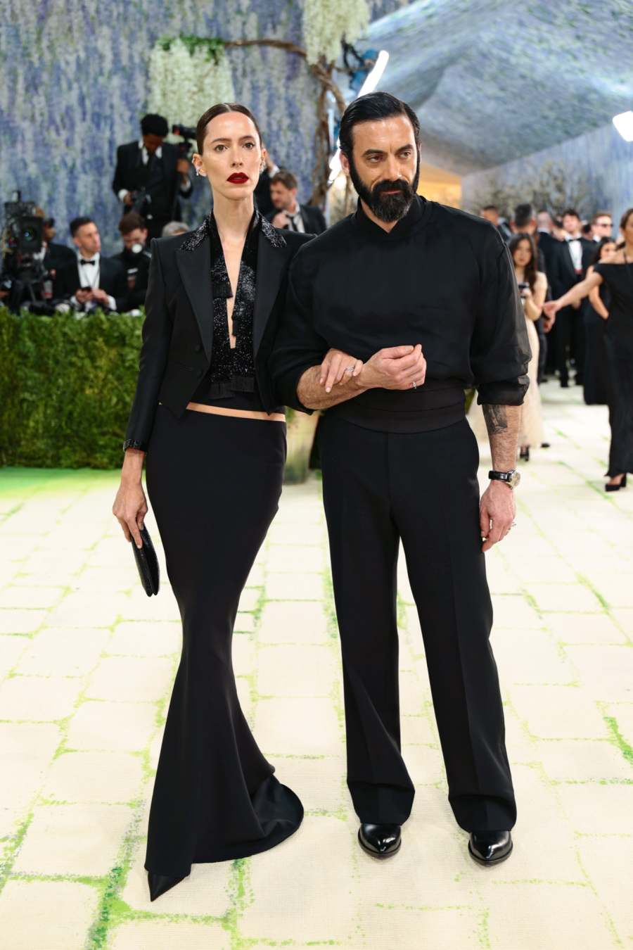 Hottest Couples on 2026 Met Gala Red Carpet Rebecca Hall and Morgan Spector