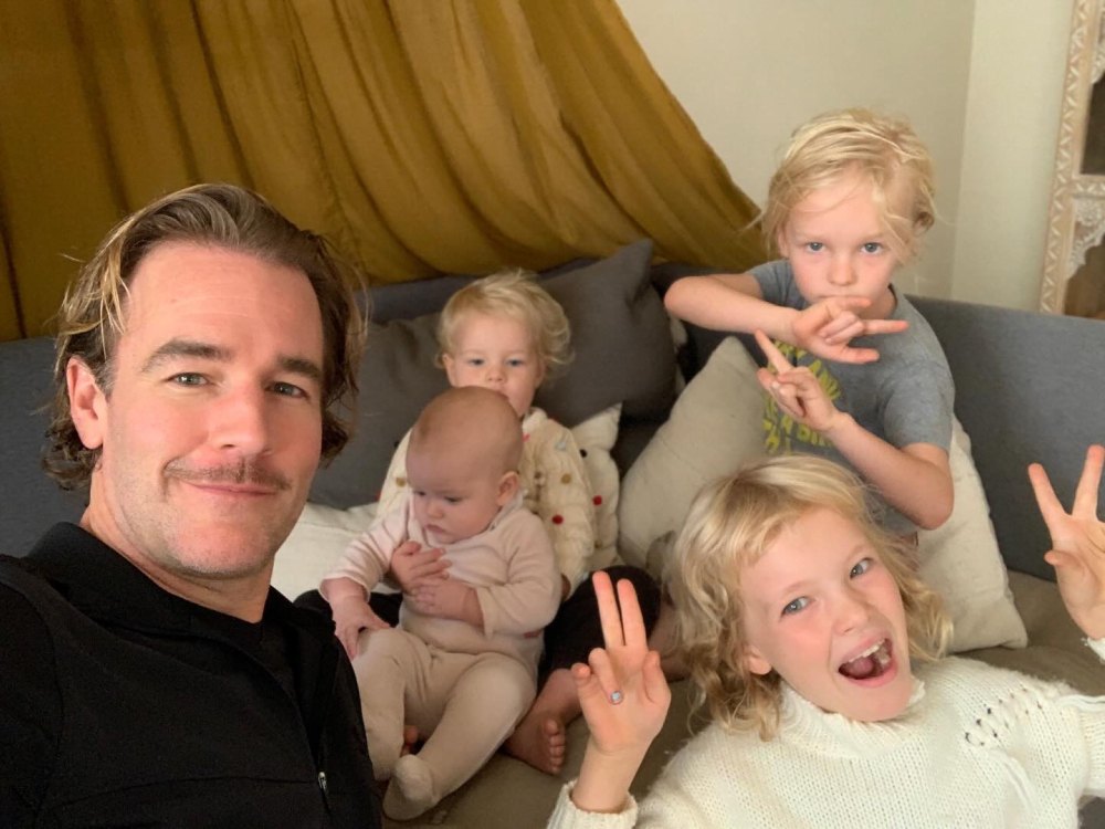 James Van Der Beek Wife Kimberly Shares Emotional Message 3 Months After His Death I Feel Him Kids