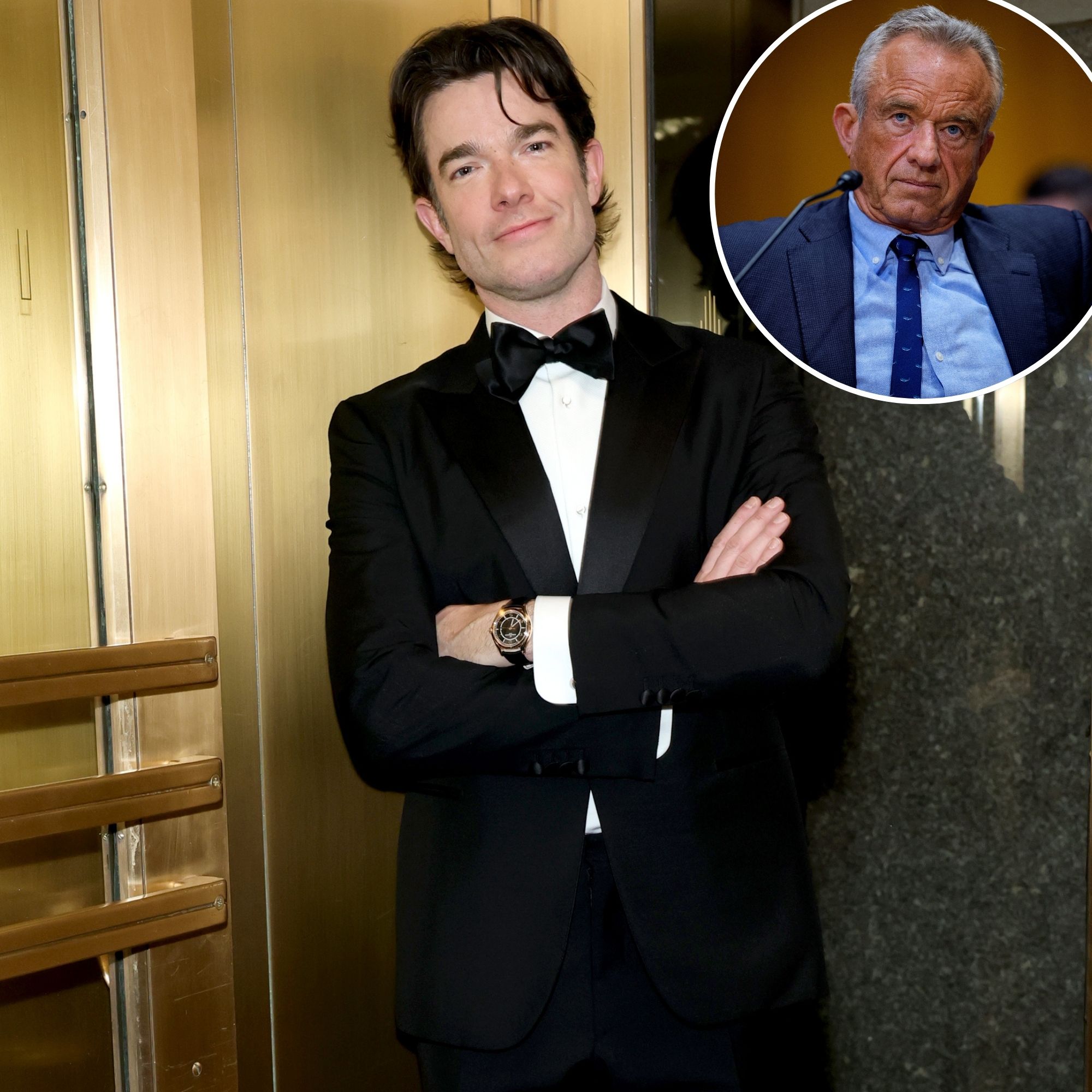 John Mulaney Drags Robert F. Kennedy Jr.'s Marriage to Cheryl Hines During Netflix Charity Event