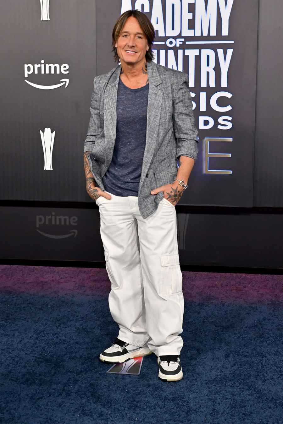 Keith Urban Arrival Red Carpet Academy of Country Music Awards ACMs 2026