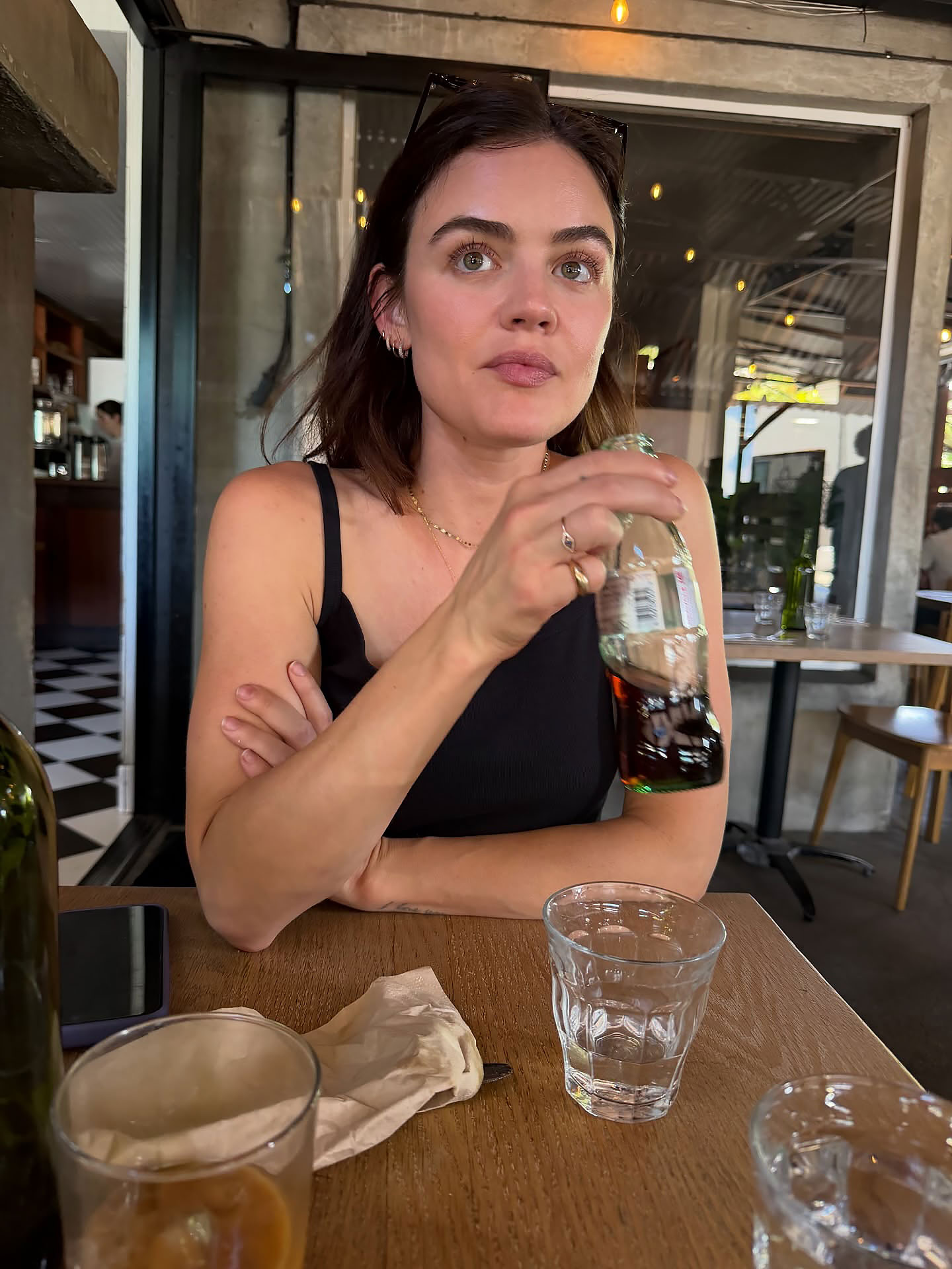 Lucy Hale Addicted to Diet Coke Just Like Us
