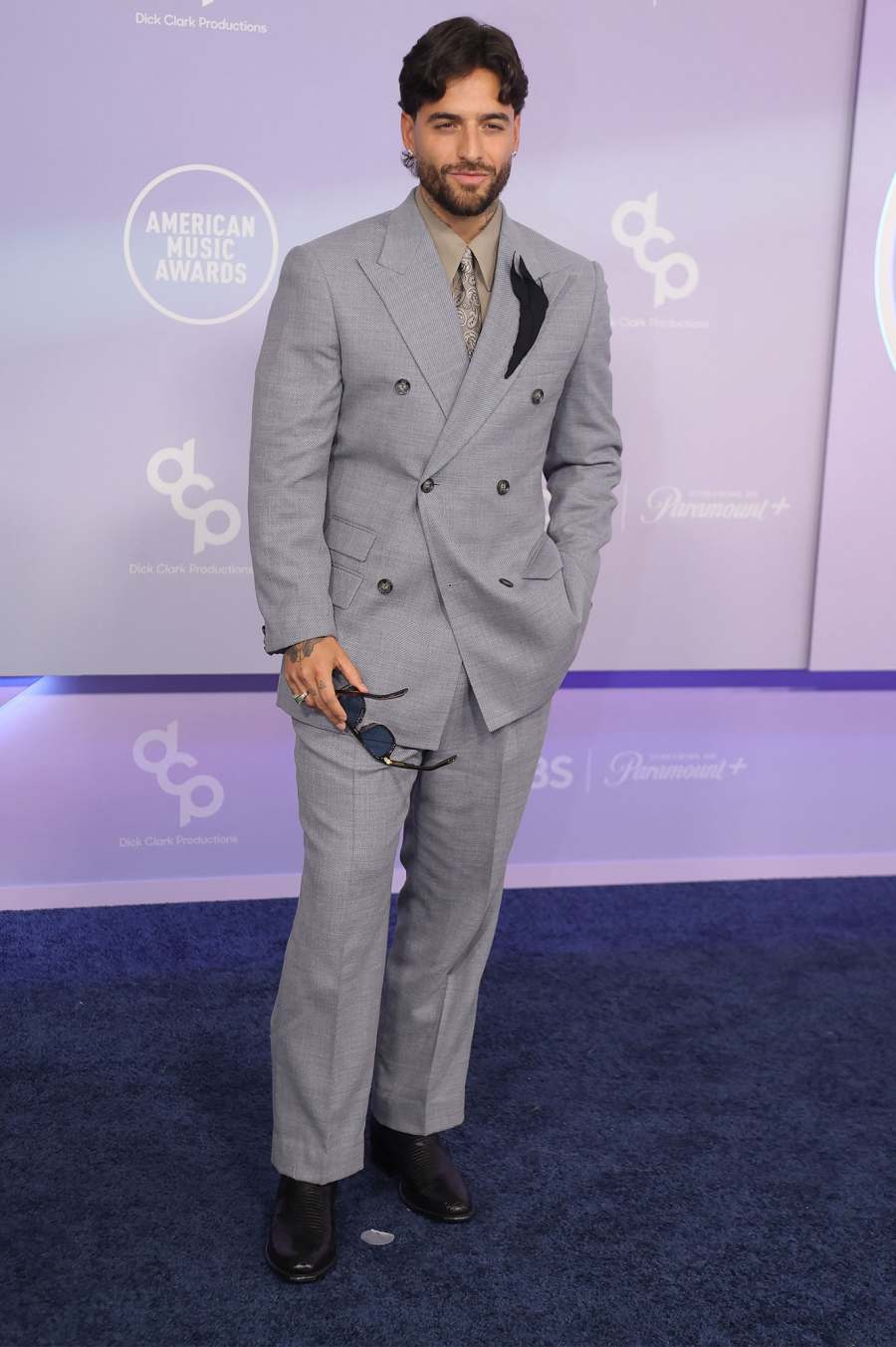 Maluma Arrival Red Carpet American Music Awards 2026 AMA