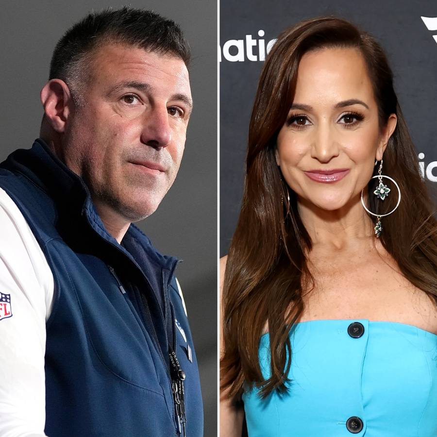 Mike Vrabel and Dianna Russini
