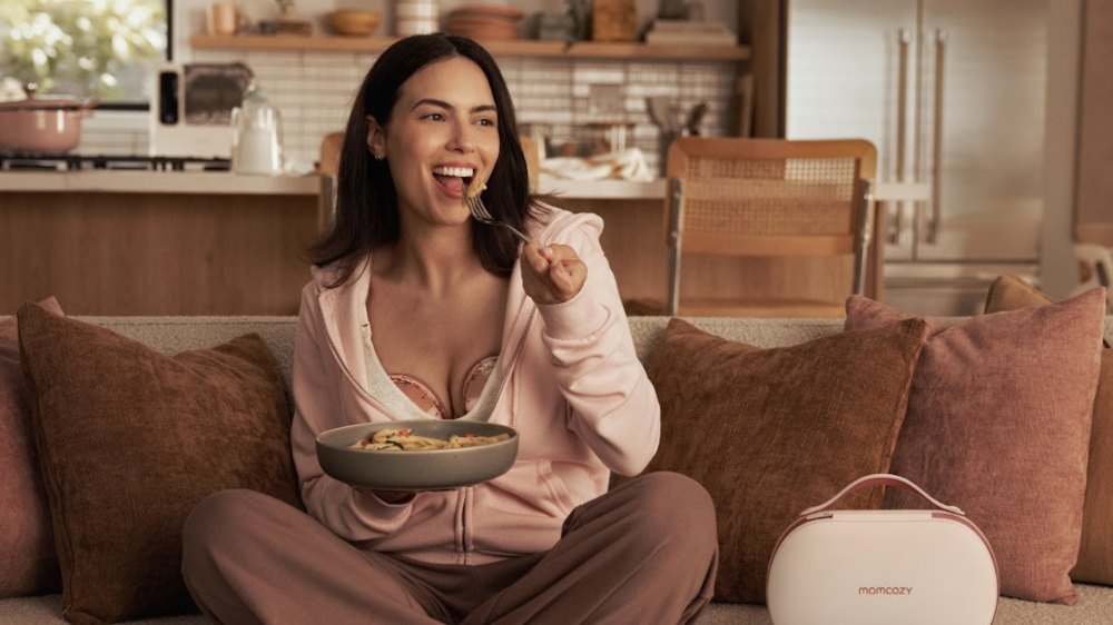 The Momcozy campaign featuring Abbie Herbert focuses on encouraging mothers to acknowledge their needs and seek support