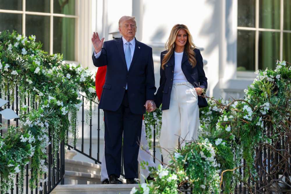 President Donald Trump Apologizes to Wife Melania for Famously Spelling Her Name Melanie on Social Media April 2026