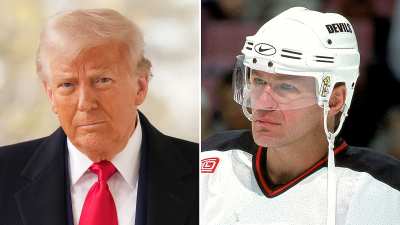 President Trump Honors Late NHL Legend Claude Lemieux
