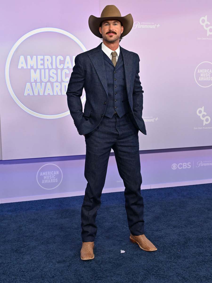 Riley Green Arrival Red Carpet American Music Awards 2026 AMA