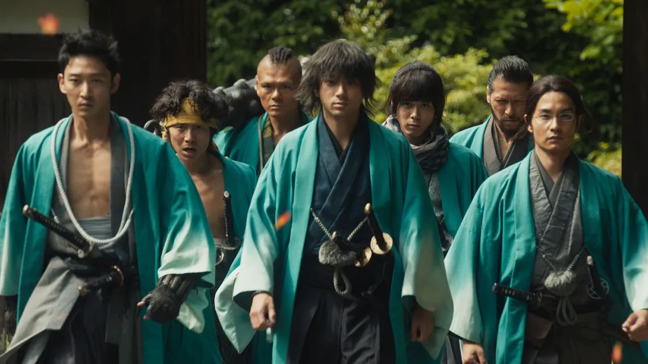 The cast of Song of the Samurai