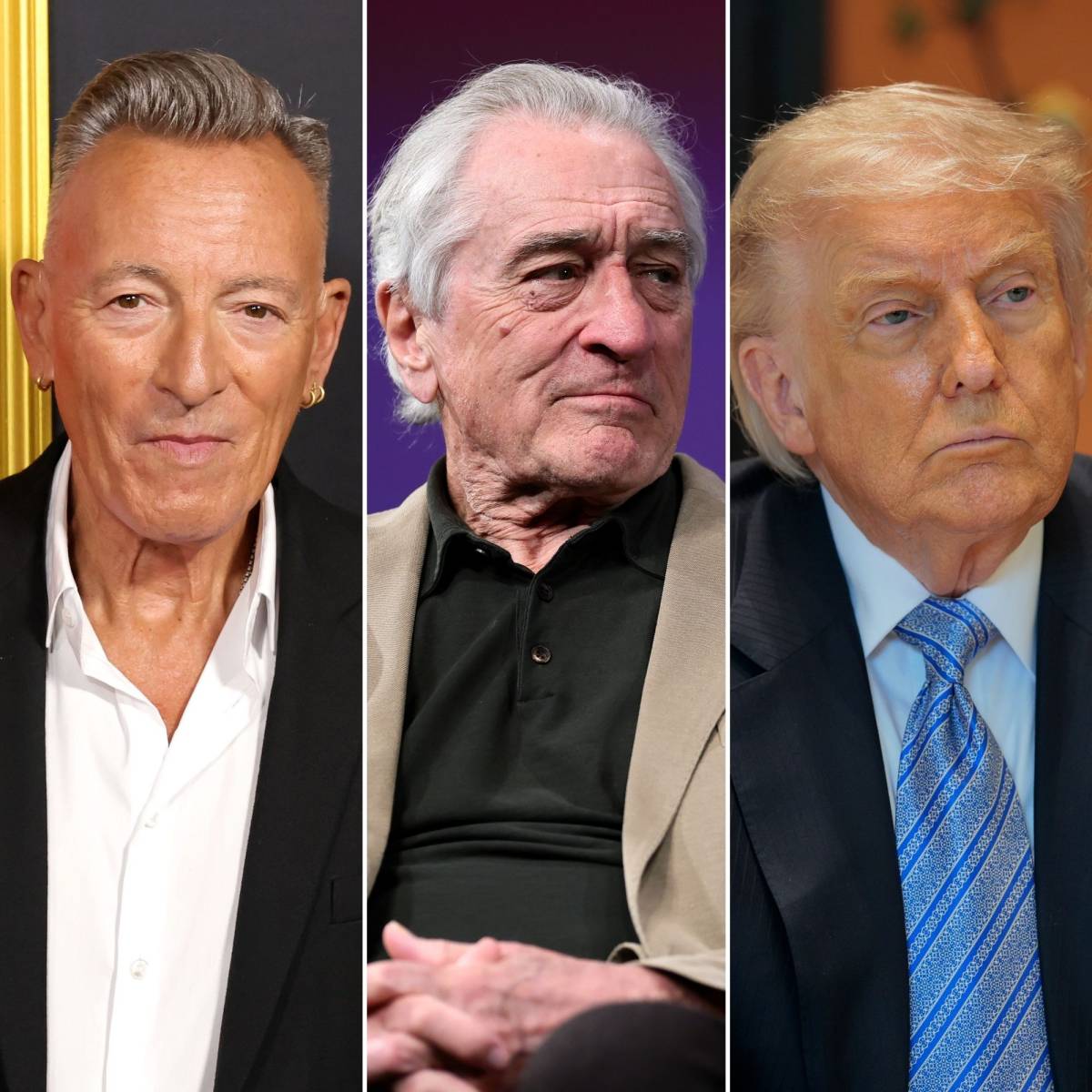 Springsteen, De Niro Slam Trump on Penultimate Episode of 'The Late Show'
