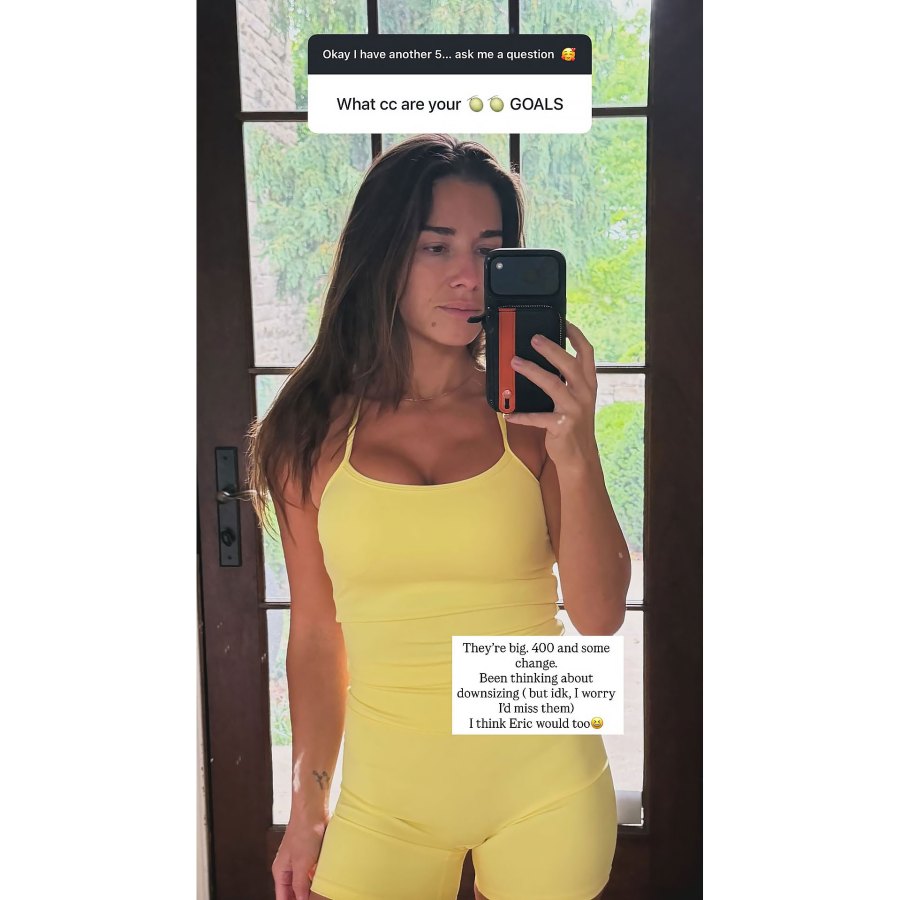 Stars Share Breast Implant Specifications Jessie James Decker