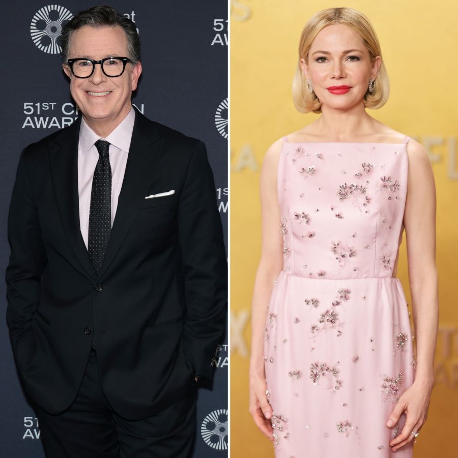 Stephen Colbert Admits He Was Wildly Attracted to Michelle Williams Did Not Expect That
