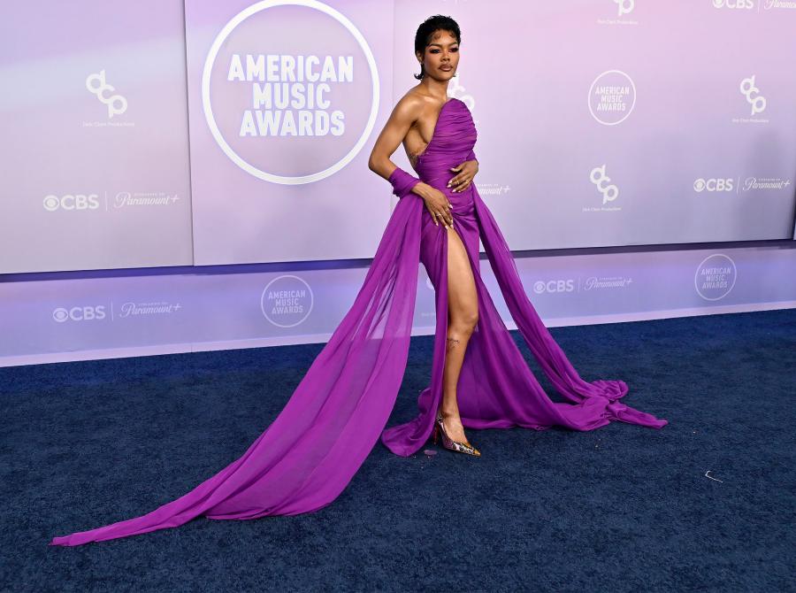 Teyana Taylor Arrival Red Carpet American Music Awards 2026 AMA