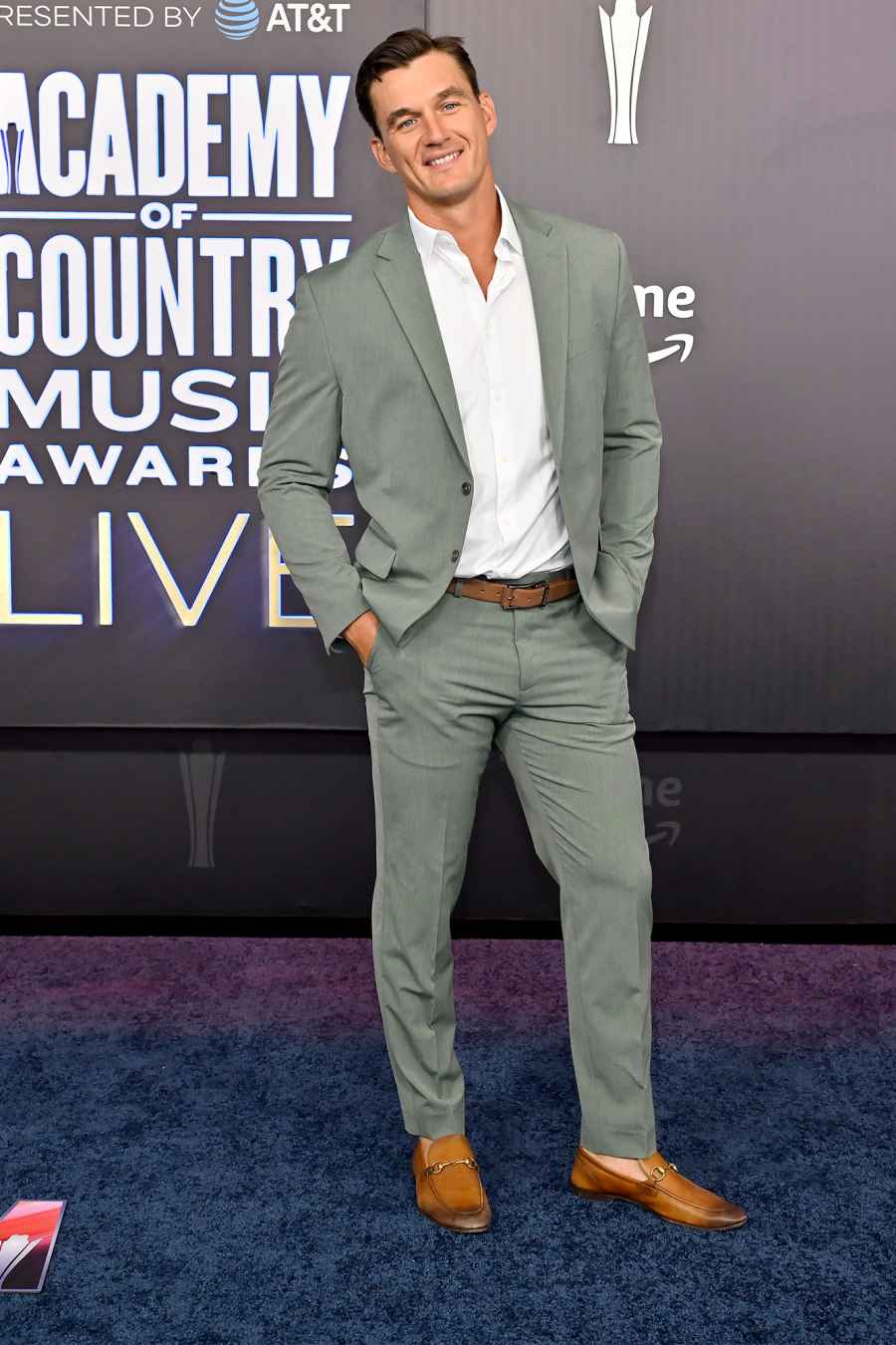 Tyler Cameron Arrival Red Carpet Academy of Country Music Awards ACMs 2026