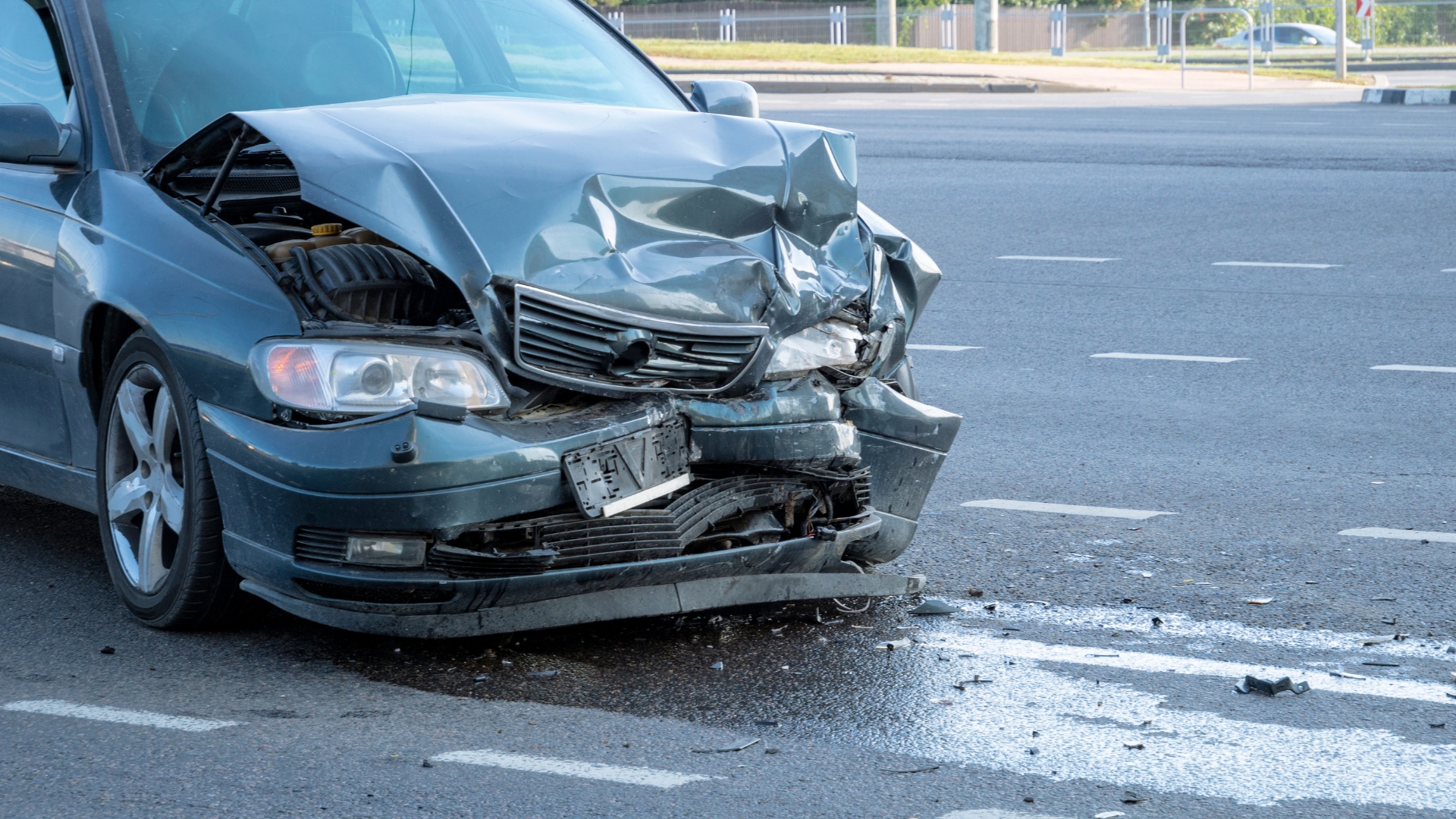 Personal injury lawyer reviewing accident case documents in Atlanta