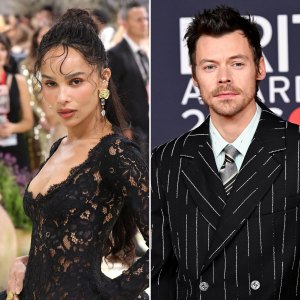 Zoe Kravitz at Harry Styles Concert