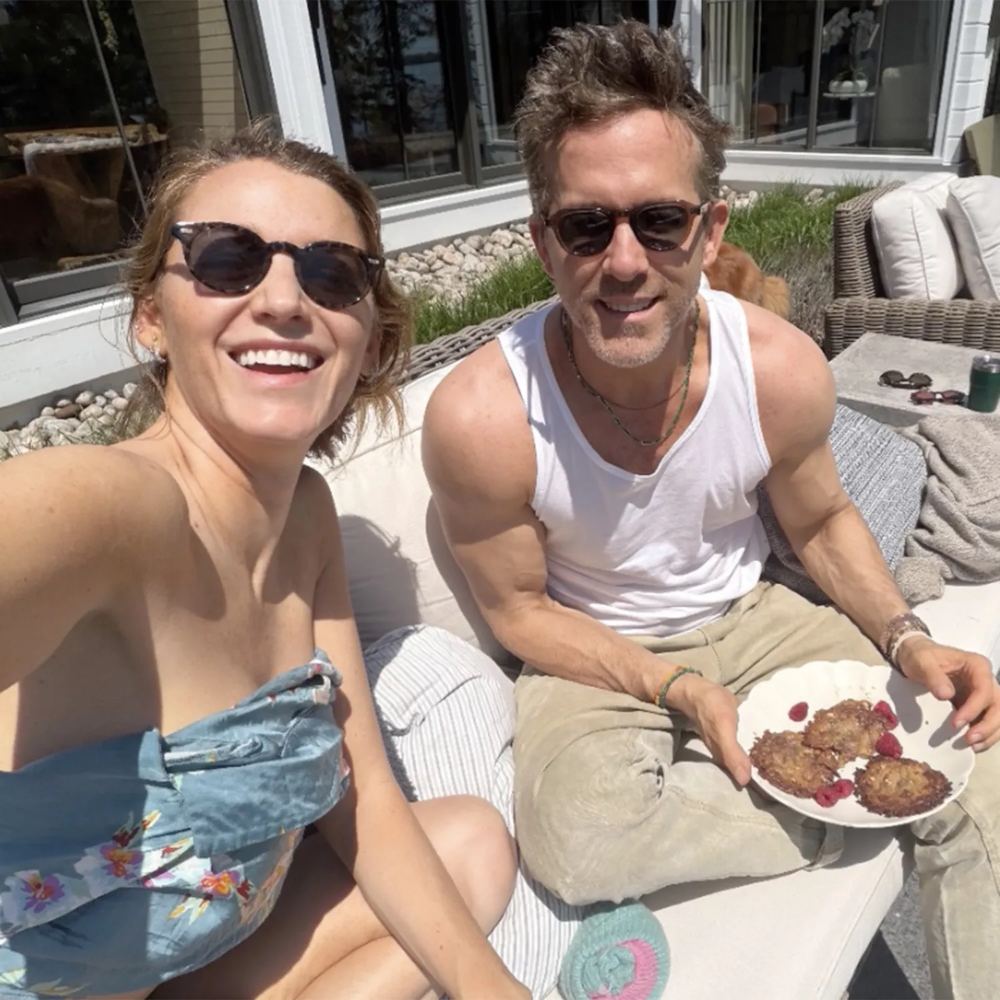 Blake Lively Thirsts Over 'Delicious' Husband Ryan Reynolds Flexing His Muscles