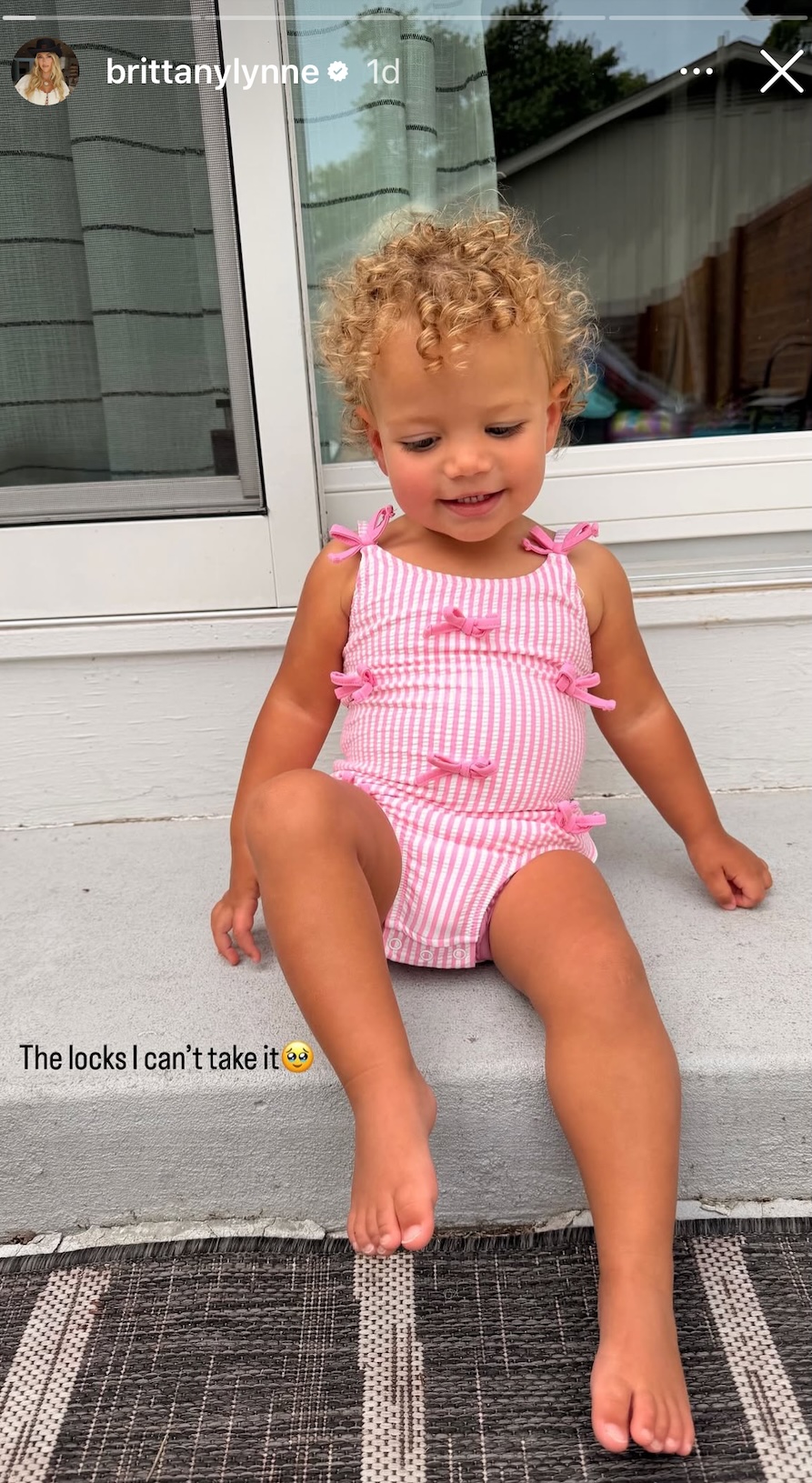 Brittany Mahomes Gushes Over Daughter Golden's Blonde Curls