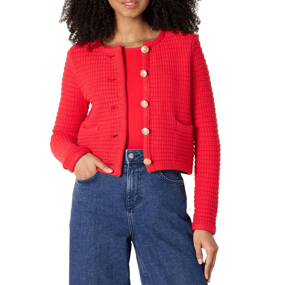 Amazon Essentials Regular-Fit Cardigan Sweater