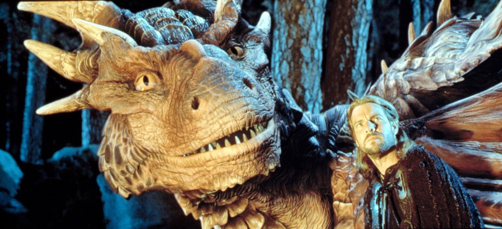 Sean Connery and Dennis Quaid in Dragonheart