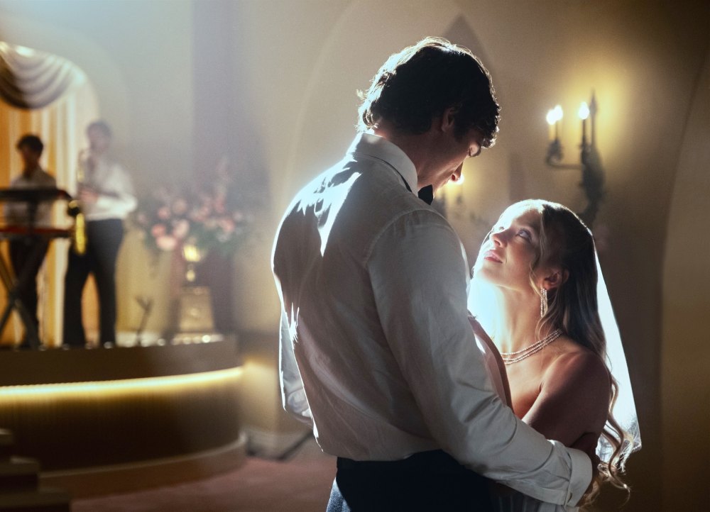 Jacob Elordi and Sydney Sweeney in Euphoria season 3.