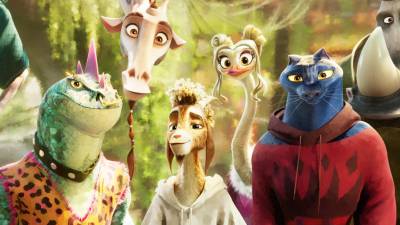 The cast of Goat