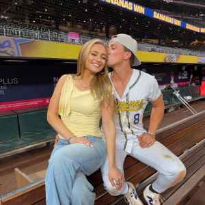 Maggie Sajak Is Boyfriend Jackson Olson Biggest Cheerleader at Savannah Bananas Game