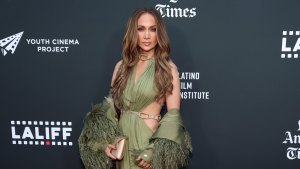 HOLLYWOOD, CALIFORNIA - MAY 27: Jennifer Lopez attends the 25th Edition of The Los Angeles Latino International Film Festival - Opening Night at TCL Chinese Theatre on May 27, 2026 in Hollywood, California. (Photo by Monica Schipper/Getty Images)