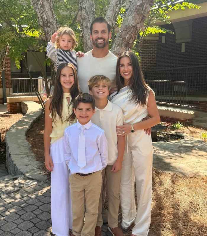 Jessie James Decker Celebrates Son’s 1st Communion at Church