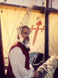 Gael Garcia Bernal as Ferdinand Magellan in Magellan