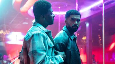 Moe Irvin and Matthew Law in Nemesis