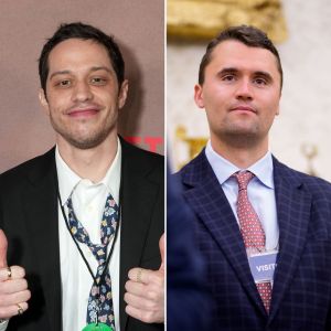 Pete Davidson Makes Charlie Kirk Joke at Kevin Hart Roast