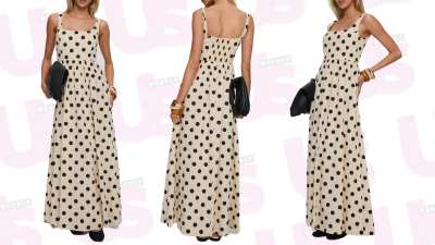 Princess Polly polka dot dress Nordstrom