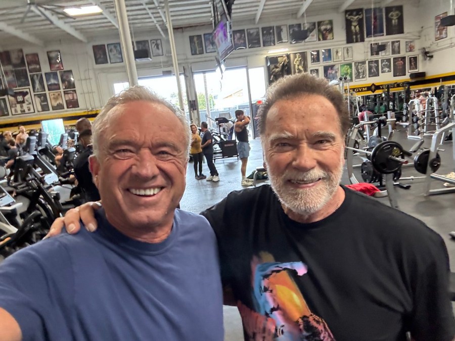 rfkjrworkingoutarnold