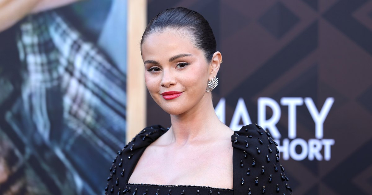 Selena Gomez Wore Woven Mary Jane Flats All Over London — Nail the Look for Selena Gomez Wore Woven Mary Jane Flats All Over London — Nail the Look for