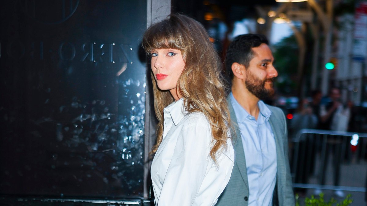 NEW YORK, NEW YORK - MAY 14: Taylor Swift is seen on May 14, 2026 in New York City. (Photo by Aeon/GC Images)