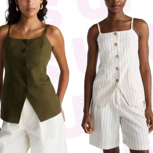Linen Vest Walmart