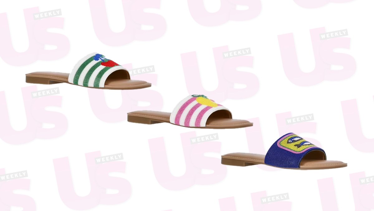 Walmart Beaded Slide Sandals