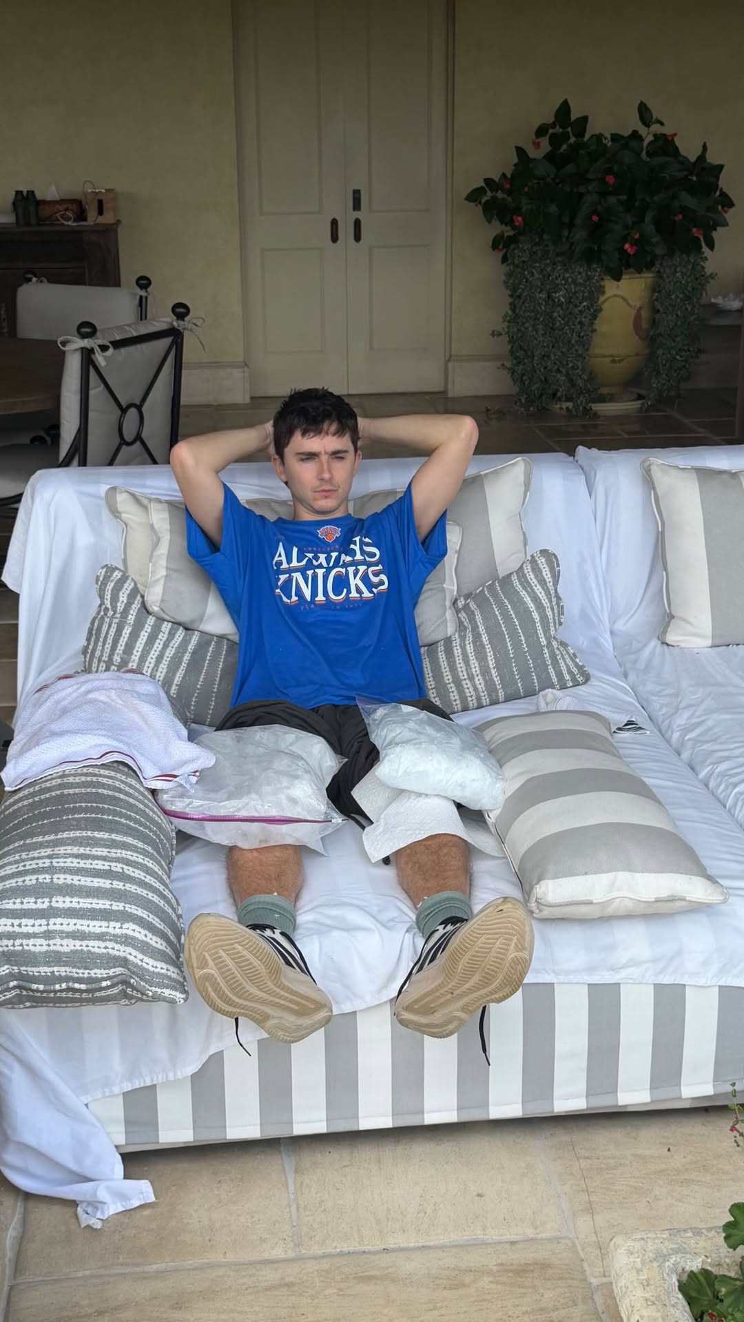 Timothee Chalamet Says Knicks’ NBA Finals Run Has Caused Him ‘Wear and Tear’