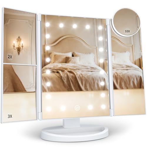 This Portable, Light-Up Makeup Mirror Is 21% Off Right Now