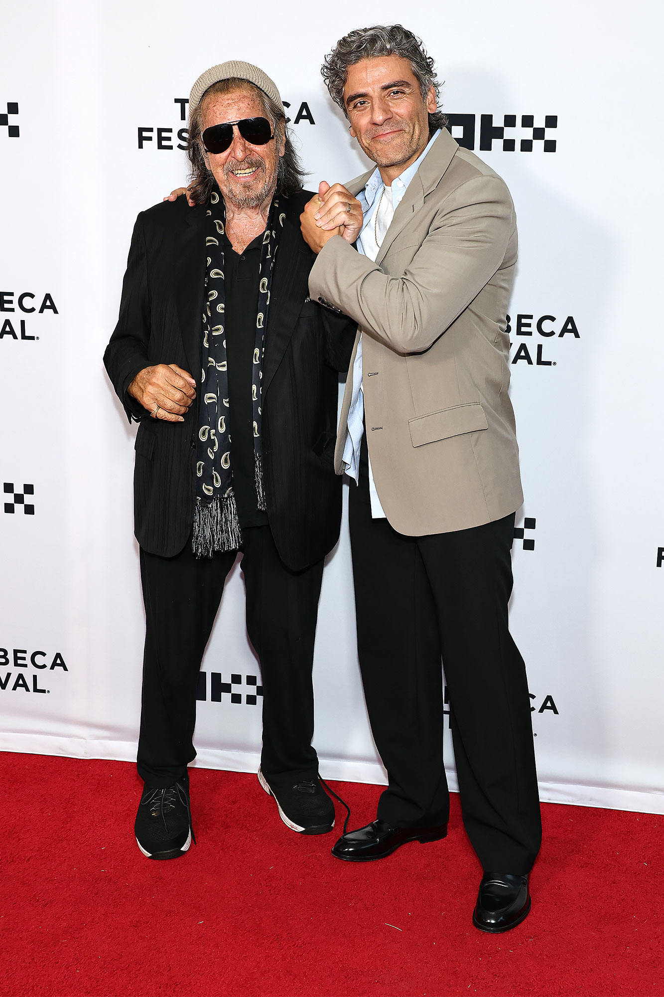 Al Pacino and Oscar Isaac In The Hand of Dante Premiere 2026 Tribeca Festival Hot Pics