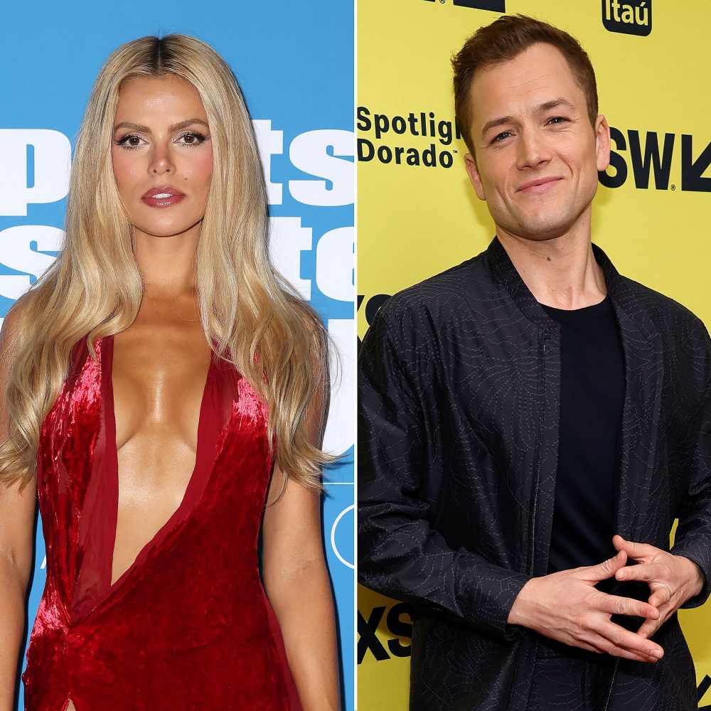 Brooks Nader diz que nunca namorou Taron Egerton depois de beijar fotos