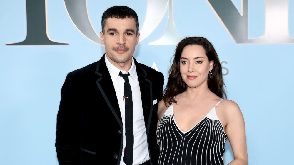 Pregnant Aubrey Plaza Supports Boyfriend Chris Abbott at the Tony Awards