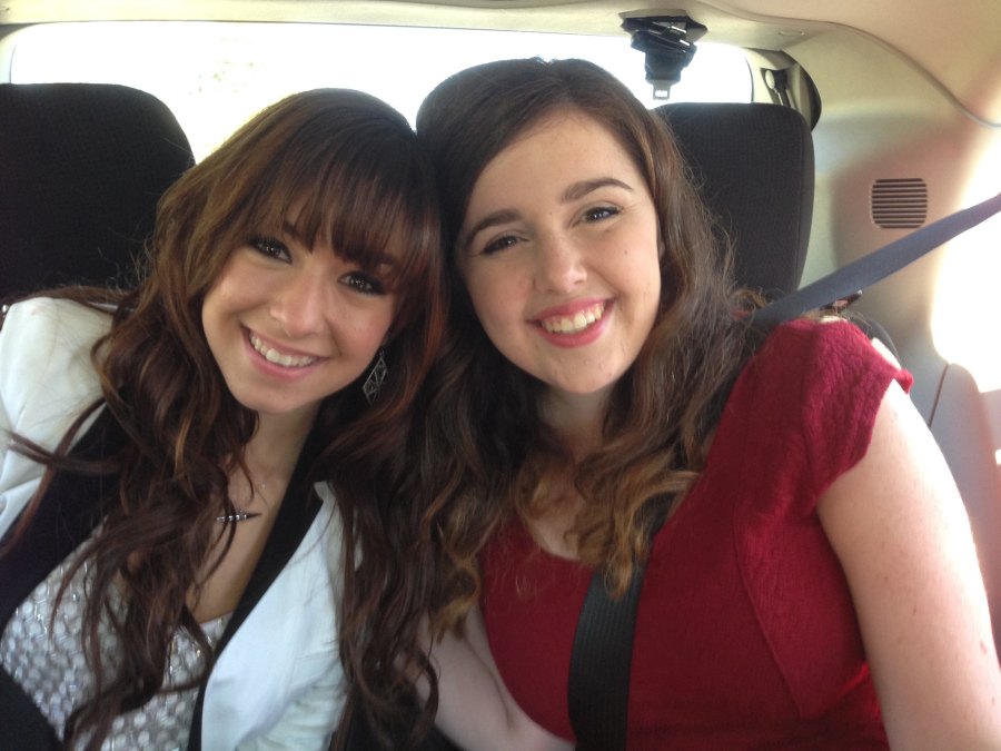 Christina Grimmie and Lauren Longo