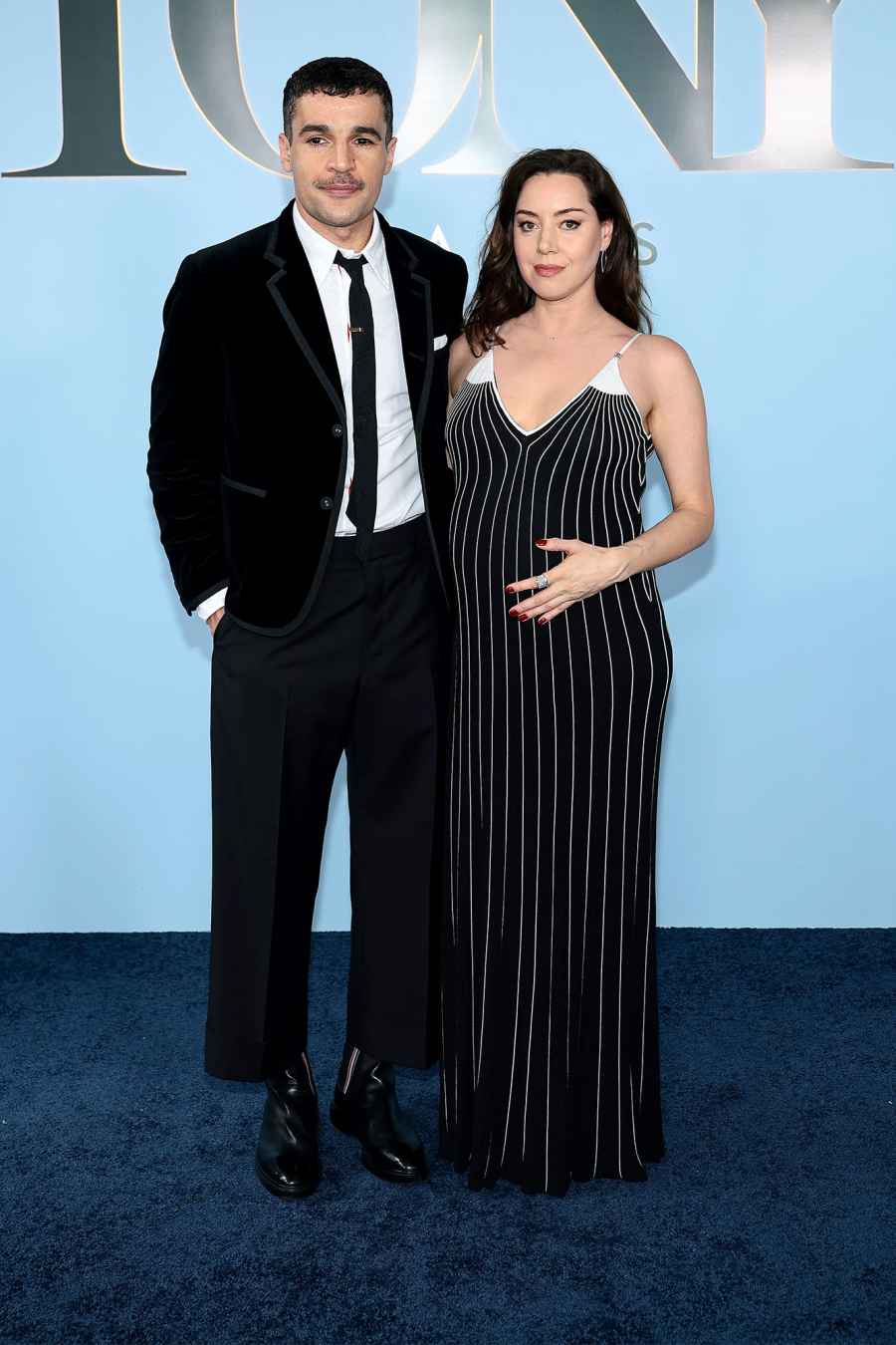 Christopher Abbott and Aubrey Plaza Arrive Arrival Red Carpet Tony Awards 2026